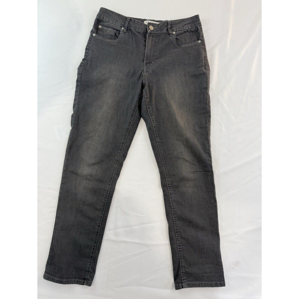 Carreli Jeans Stretch Straight Gray Size 10
